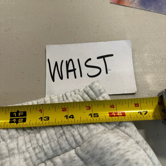 Comfrt Cloud Sweatpants Light Grey Heathered Joggers Lounge Pants XL Baggy - Picture 9 of 12